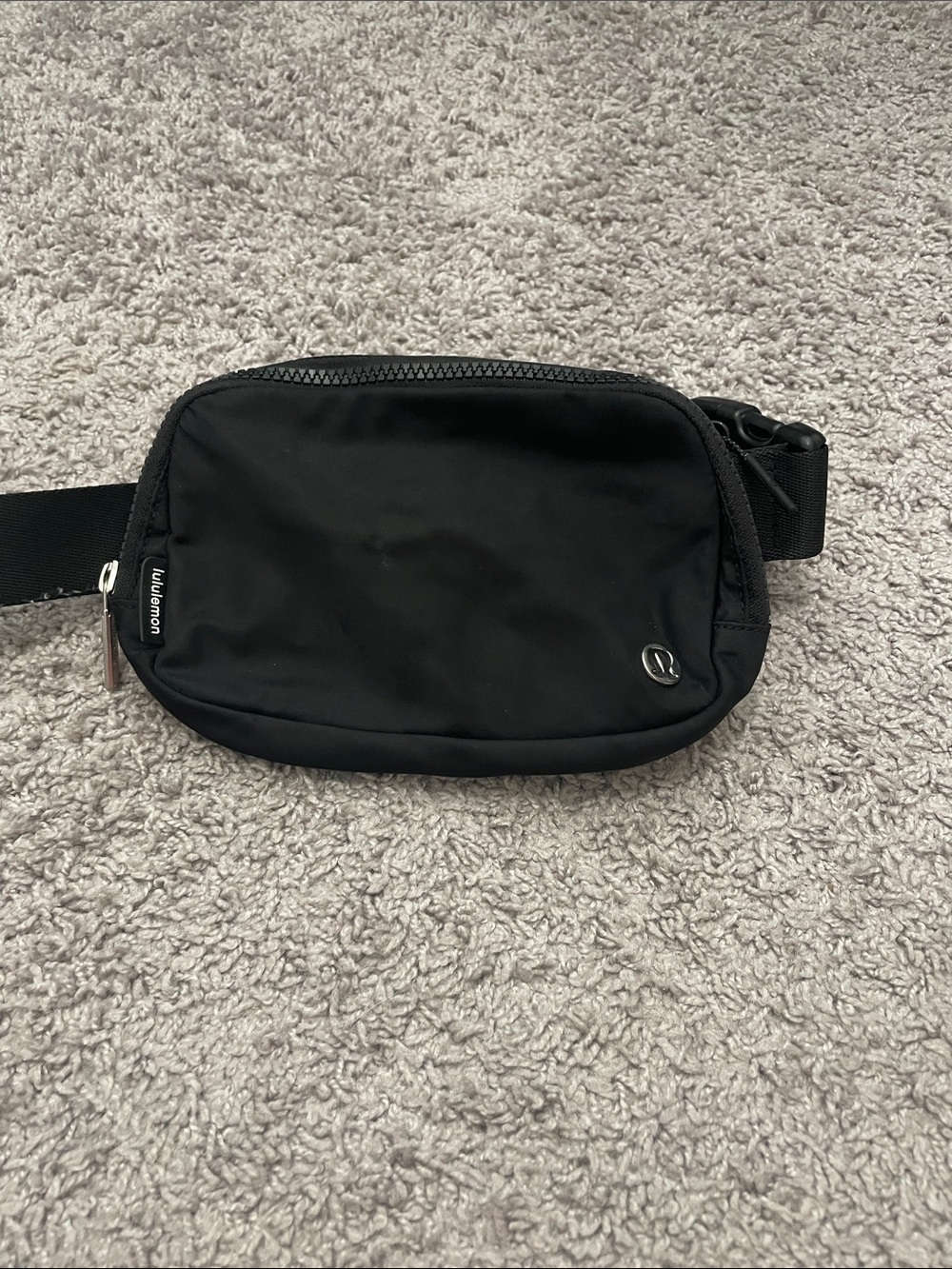 lululemon athletica Black Waist Pack Belt Bag